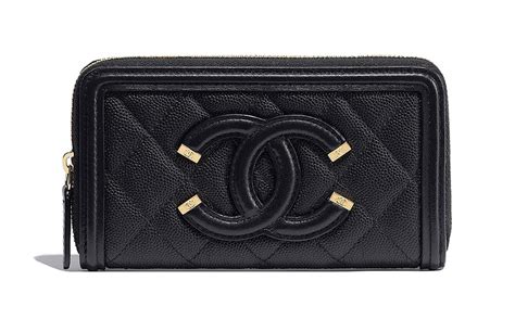 chanel small wallet 2018|Chanel zipped wallet.